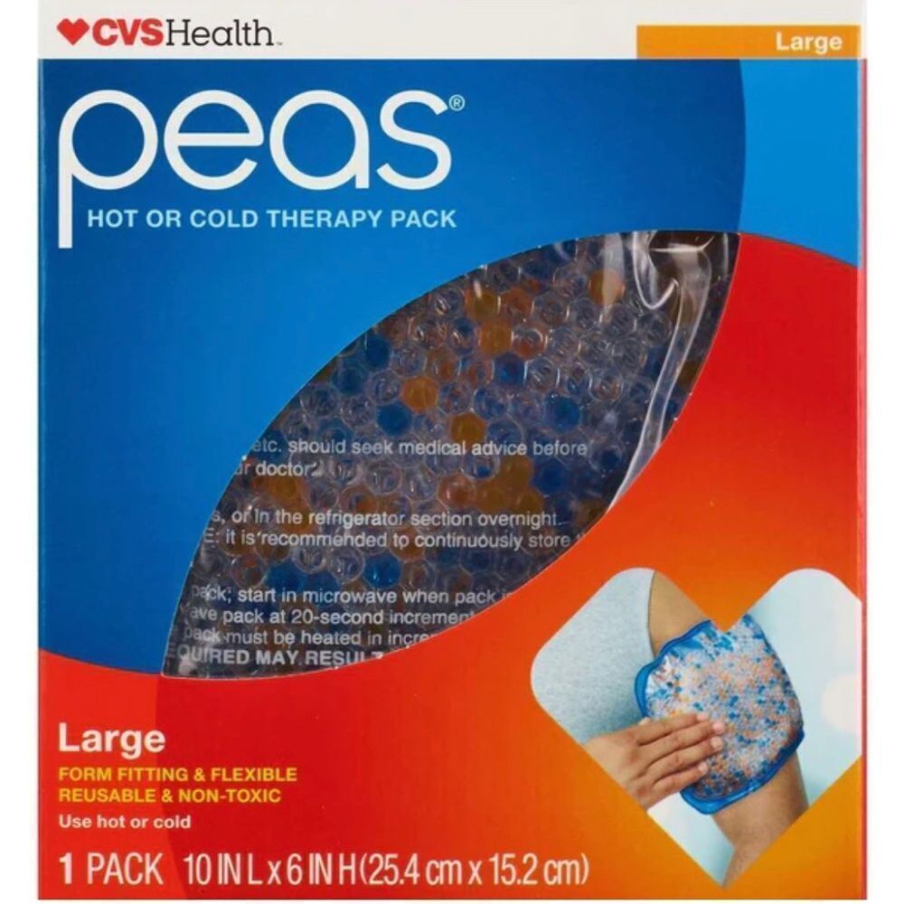 NWT CVS Health peas Hot or Cold‎ Therapy Pack